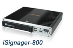 威強(qiáng)推出Atom平臺(tái)iSignager-800獨(dú)立廣告機(jī)播放器