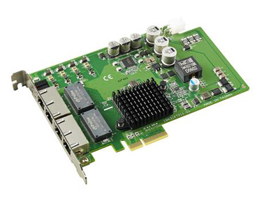 研華自適應以太網(wǎng)PoE通訊卡PCIE-1674