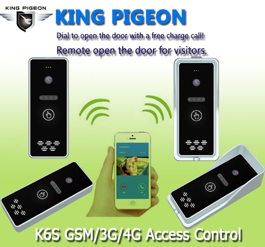 K6S GSM GPRS 3G無(wú)線(xiàn)別墅遠(yuǎn)程開(kāi)門(mén)器