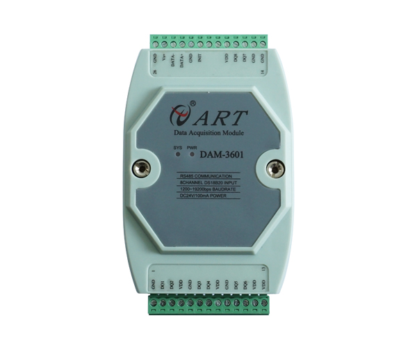  阿爾泰科技 DS18B20溫度采集模塊  DAM3601A 標準Modbus