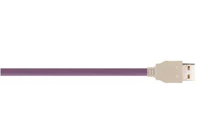 總線電纜 | USB 2.0，TPE，連接器 A：USB 2.0 A 型，開口端
