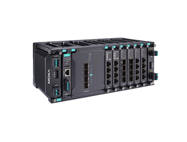 Moxa MDS-G4000 系列導軌網(wǎng)管以太網(wǎng)交換機 MDS-G4028-L3-4XGS