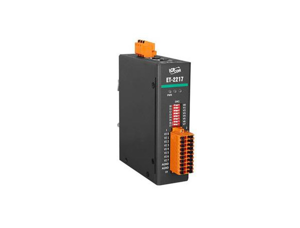 泓格(PoE)網(wǎng)絡(luò)型 I/O 模塊新品發(fā)布：ET-2217 / PET-2217